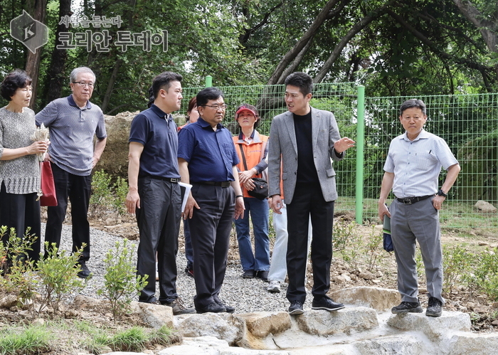 “산사태, 미리 막겠습니다”…김정헌 구청장, 백운산 일대 산사태 취약지역 현장 점검
