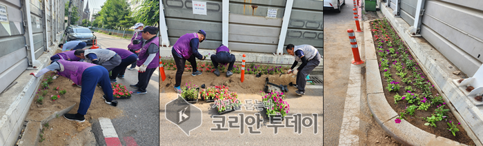 인천 동구 만석동, 여름맞이 초화 식재 및 환경정비 활동 실시