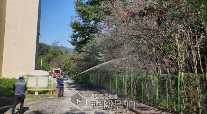 시민 쾌적한 생활 위해 산림병해충 집중 방제 나서