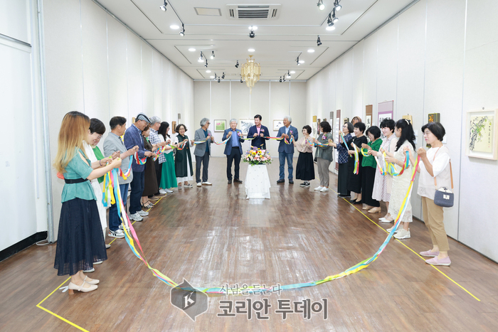 제20회 한국미술협회 금산지부 정기전 개최