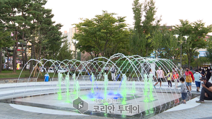 안성시, 도시공원 바닥분수 6월 13일부터 본격 가동
