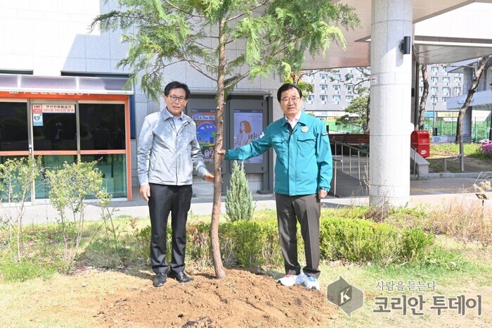 하남시, 도심 속 녹색쉼터 ‘편백나무길’ 조성