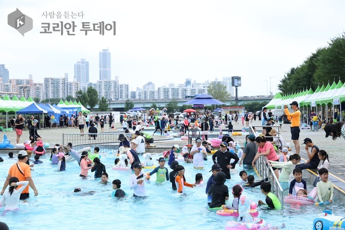 물놀이장 개장…..8월 24일까지 무료 운영