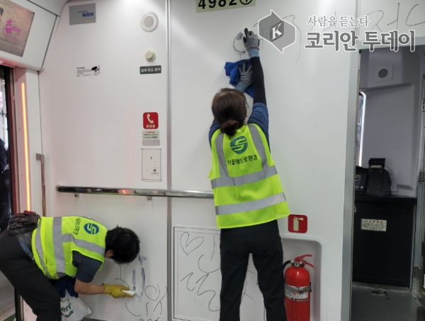서울교통공사, 열차 고의 파손 구상권 청구
