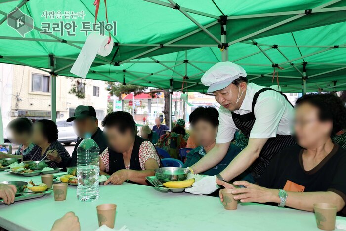 무료급식 ‘사랑의 밥차’ 활동 진행