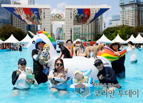 송파구, 8월 17일 ‘하하호호 반려견 물놀이장’ 재개장…“반려가족 시원한 피서”