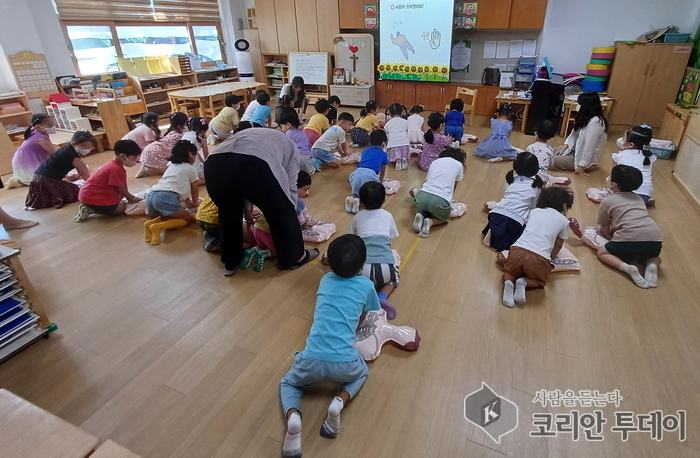 재난 대응 능력을 키우는 찾아가는 어린이 안전 체험교육 시행