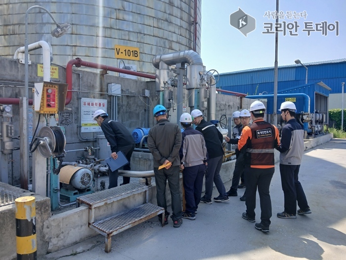 국민안전대전환, 집중안전점검,대형·노후 위험물시설, 전북서 안전점검 본격화