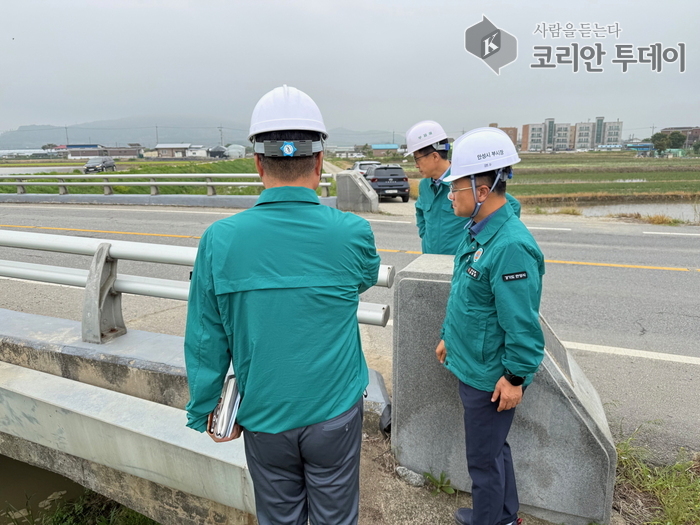 안성시, 공사현장 및 토목시설물 대상 5주차 집중안전점검 추진