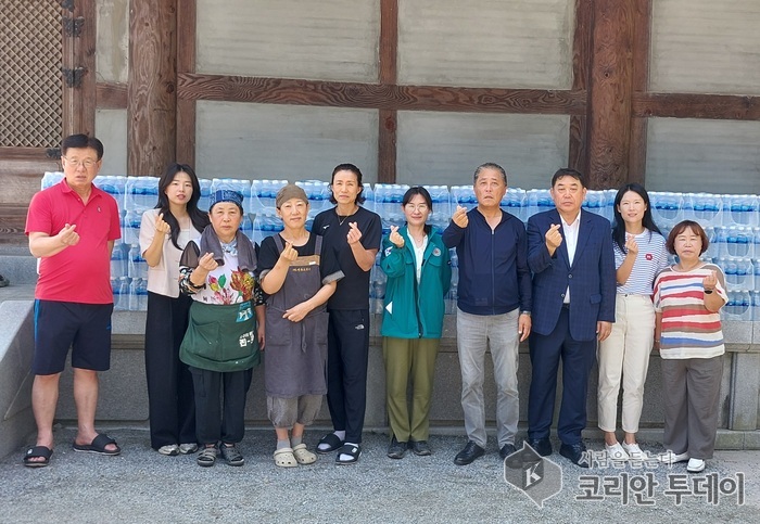 세종 보림사, 수해 현장에 따뜻한 위로 전하다