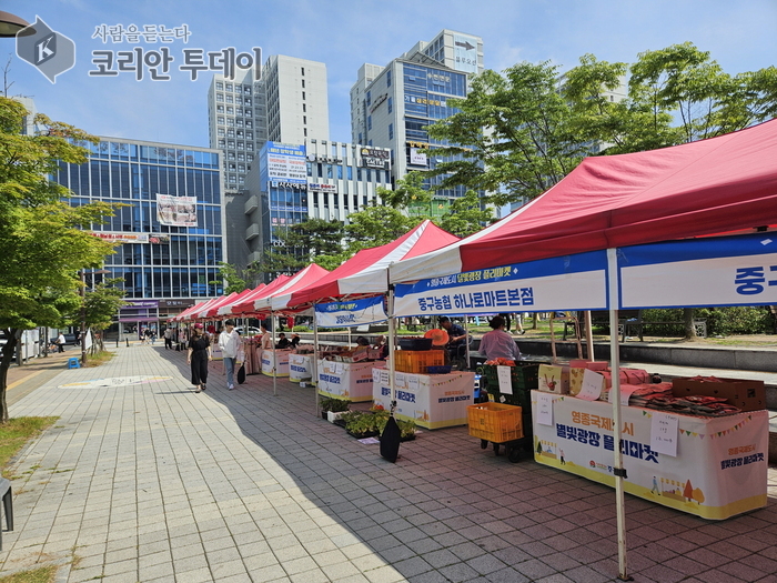 6월 8일 첫 개장한 별빛광장 플리마켓, 주민 소통과 상생의 공간으로 자리매김…11월까지 매주 일요일 열려