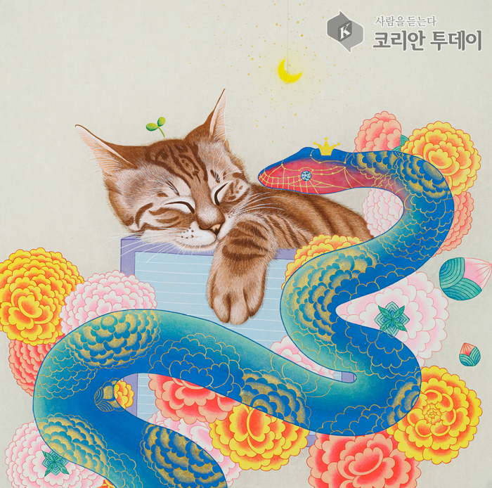 고선애 민화, 주름진 감정과 구긋의 권리를 그리다