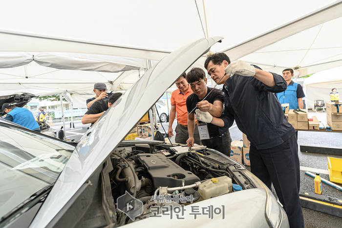 양천구, 추석맞이 자동차 무상점검…귀성길 안전 확보 나서