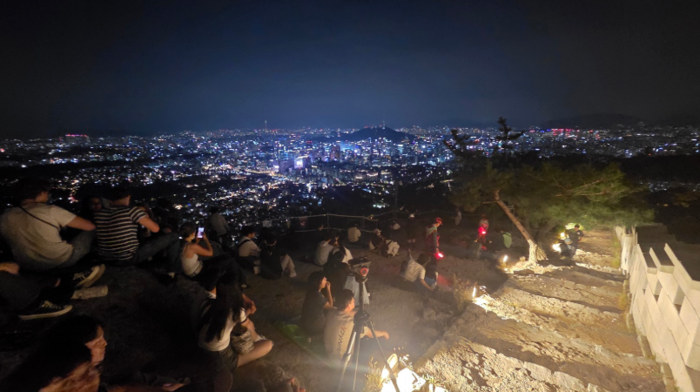 종로구, 인왕산 불꽃축제 ‘무사고 마무리’… 철저한 안전관리 돋보여