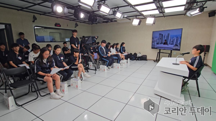 광진구, 청소년 진로 체험 ‘미디어스쿨’ 본격 운영