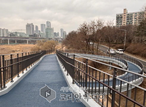 탄천 산책로 전 구간 연결 완료, 송파구