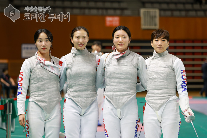 인천 중구청 펜싱팀, 전국체전서 은빛 찌르기…오혜미 은퇴전 ‘유종의 미’
