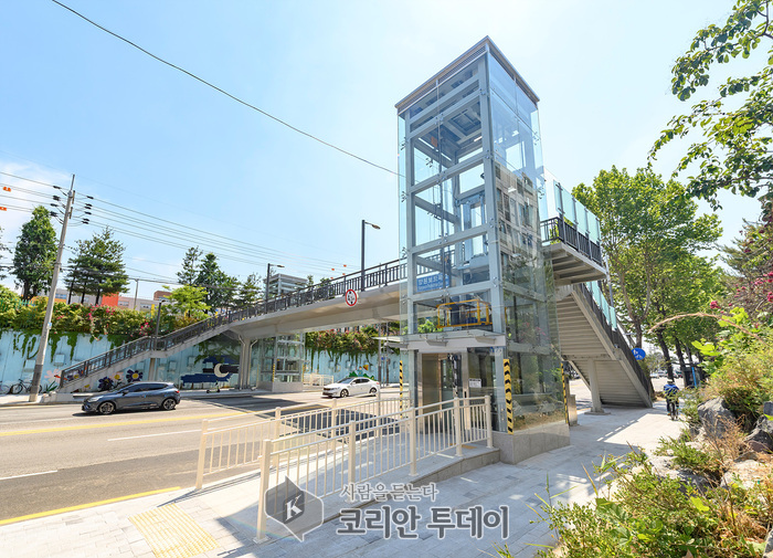 양천구, 30년된 ‘양원보도육교’ 승강기 설치 등 새단장…보행약자 불편 해소