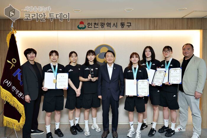 동구 여자태권도, 전국대회 3연패 ‘쾌거’…“승리는 노력의 결실”