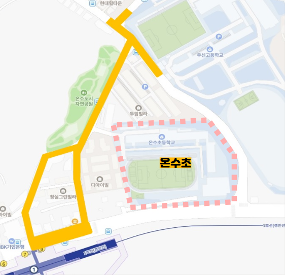 어린이 보행 중 스마트폰 사용 제한 서비스 도입
