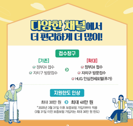 중랑구, 전세보증보험 반환 보증료 지원 확대…전세사기 예방 앞장