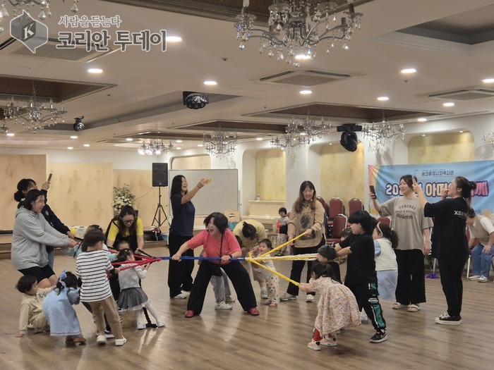 숭의종합사회복지관, ‘아띠와 함께’ 전통놀이로 양육자 힐링