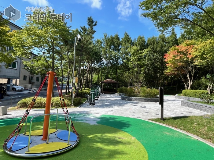 “운서동에 녹색쉼터 생겼다”…노후 어린이공원 2곳, 전면 리모델링 완료