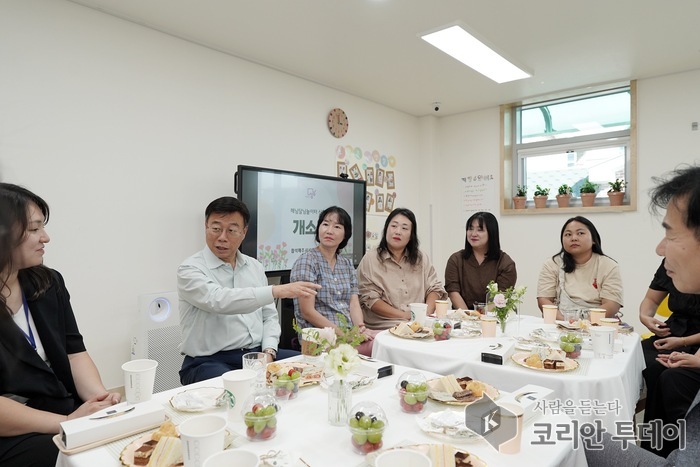 신상진 성남시장, 해님달님놀이터 신흥점 개소식 참석