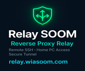 Relay SOOM 샘플 배너