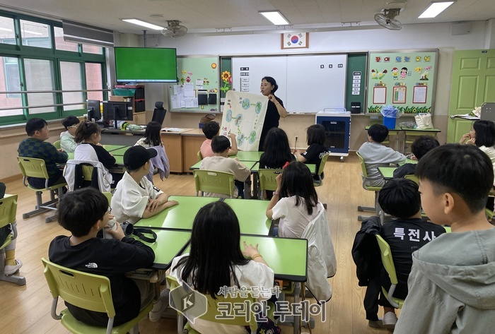 학교 숲 교육 프로그램 운영…“자연 속에서 배우는 생태 감수성”
