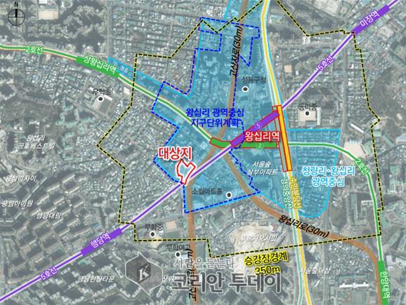 성동구, 왕십리역 역세권 활성화 본격 추진… 관광숙박·공공시설 조성