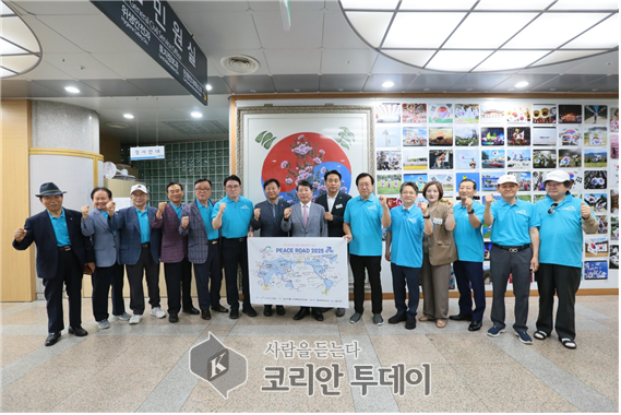 광복 80주년 기념 ‘2025 신통일한국 피스로드’ 구리시 대장정 성료… 평화와 통일의 염원 하나로