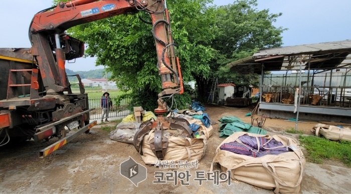 축산농가 폐기자재 수거 지원 사업 호평