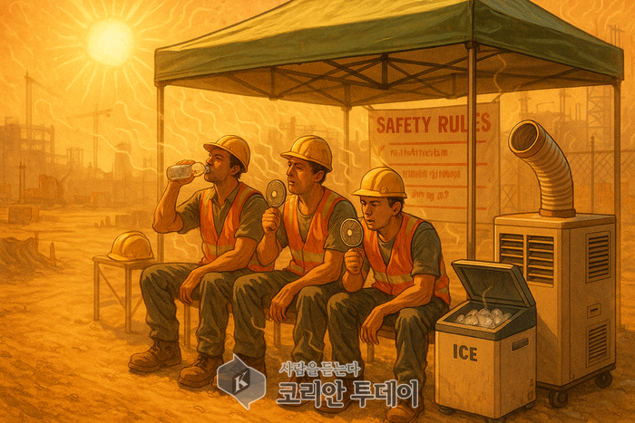 “2시간마다 쉬어라!” 고용노동부, 폭염에 맞서 전국 총력전 선포
