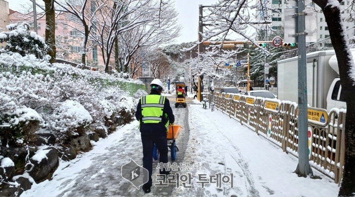 겨울철 자연재난(대설) 대책 종합평가 ‘경기도 1위’