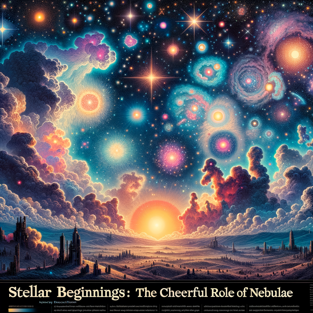 Stellar Beginnings: The Cheerful Role of Nebulae