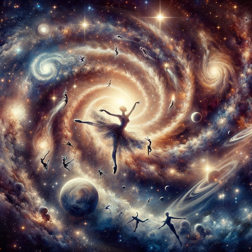 Cosmic Dance: Time and Gravity’s Celestial Waltz