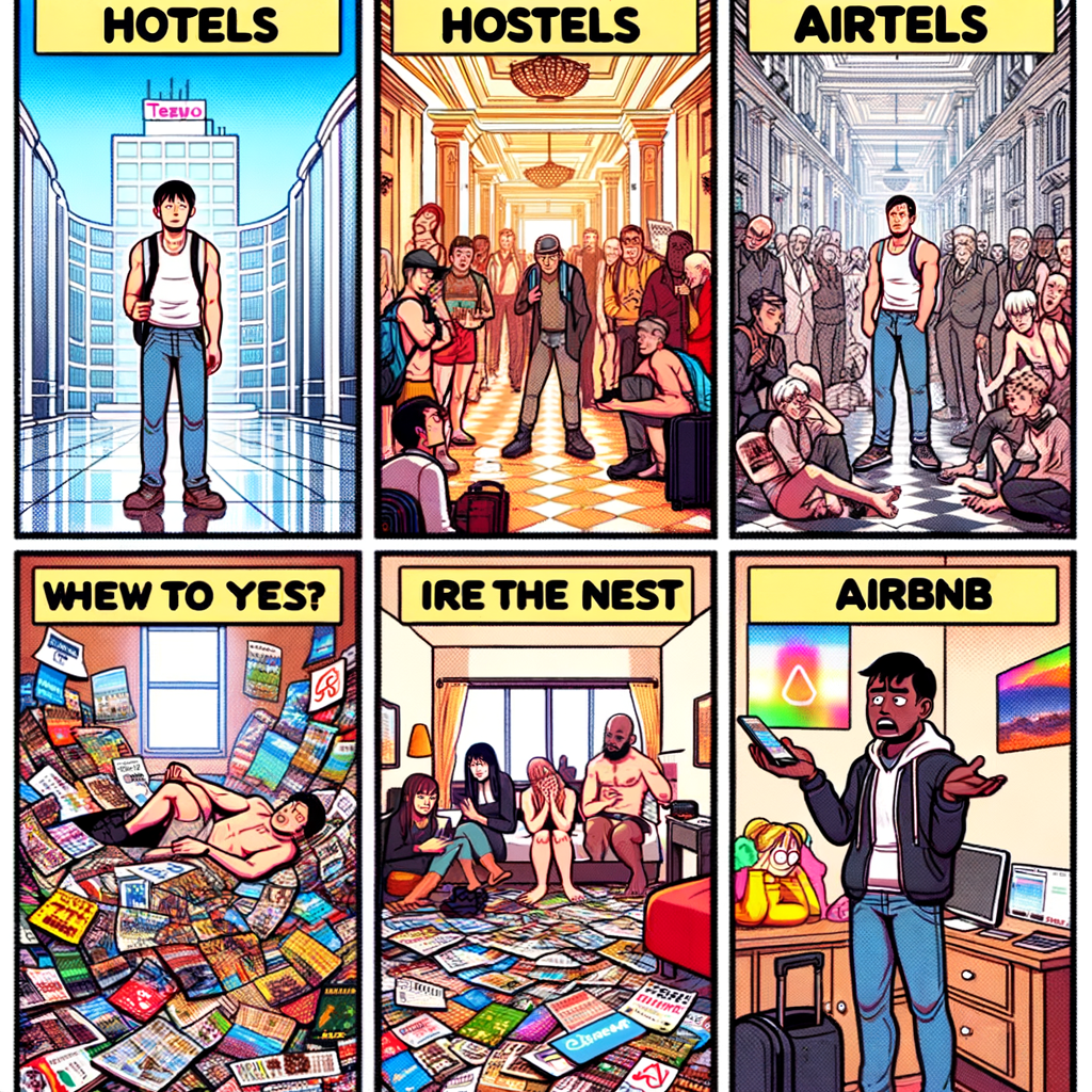 Hotels vs. Hostels vs. Airbnb: The Ultimate Showdown!