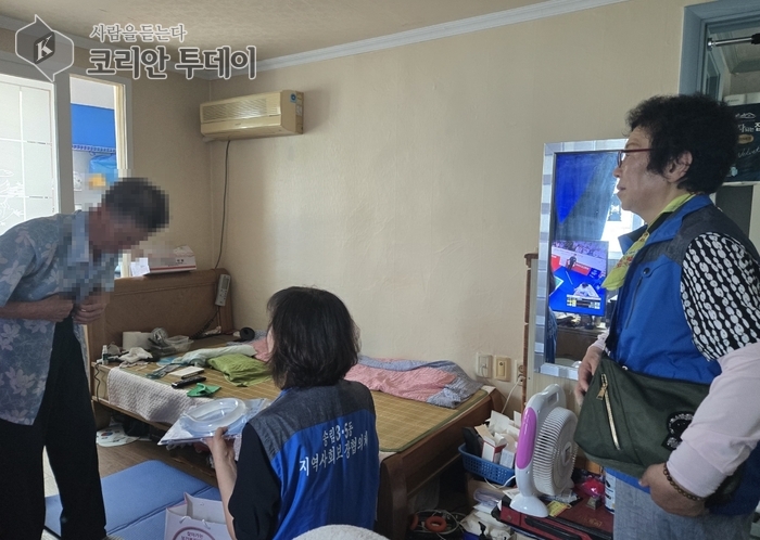 "폭염 속 홀몸 어르신도 걱정 없이"…동구 송림3⸱5동, 여름철 맞춤형 복지 실천