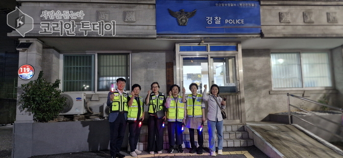 “우리 동네 안전은 우리가 지킨다”…동인천동 자율방범대, 야간 순찰로 범죄 예방 앞장