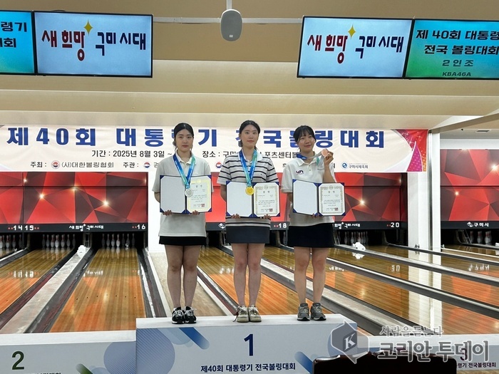 부평구 여자볼링선수단, 대통령기 전국대회 개인전 우승 ‘쾌거’
