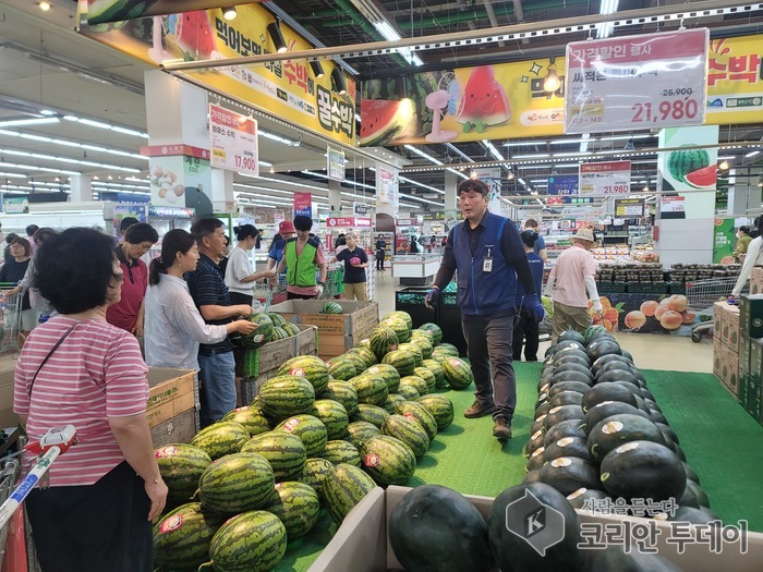 [포토 뉴스] 하나로 마트  양재점   청과