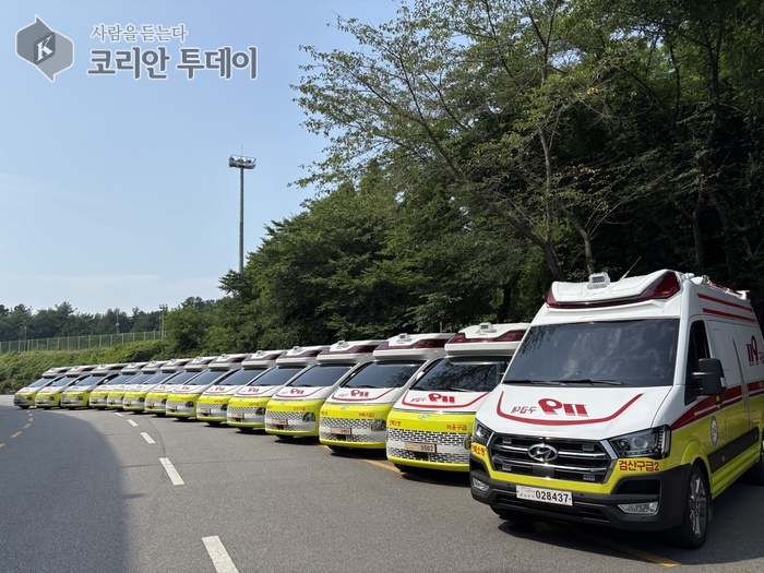 전북소방청, 119구급차 보강사업 본격 추진