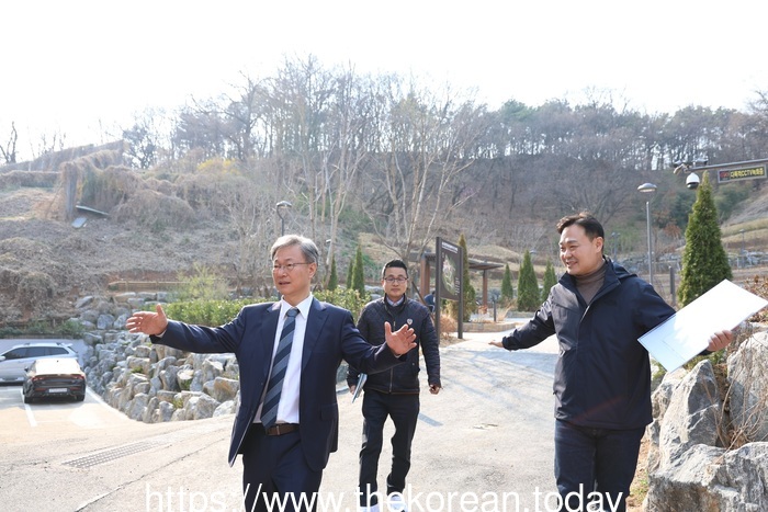 구청장 취임 100일 맞아…골목 청소·직원 정례조례·풍수해 대비 현장점검