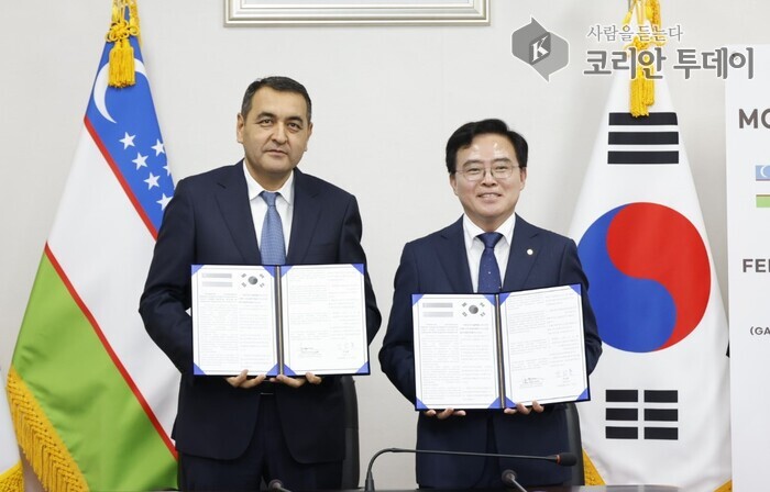 서울 강서구-우즈벡 페르가나 시, 경제 교류 협약 체결