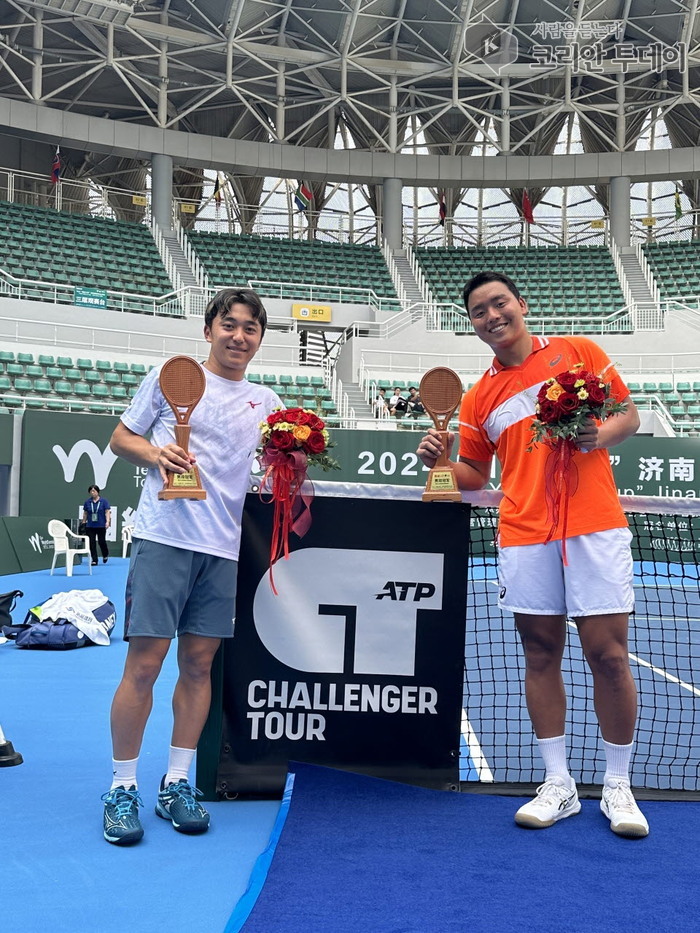 Anseong City Hall Jeong Yun-seong, ATP China Last Open Challenger Doubles Winner