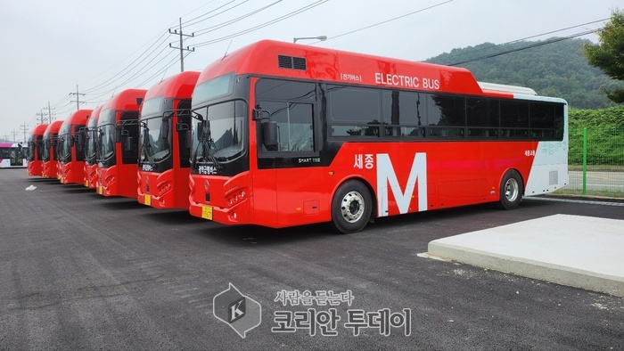 Sejong-Daejeon M1 metropolitan express bus first operation on September 10… Signal flare for transportation innovation in Chungcheong region