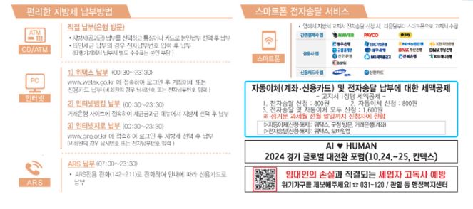 재산세 고지서 활용해 복지사각지대 발굴 홍보 실시