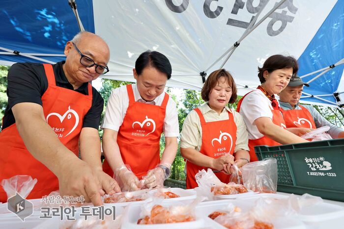 송현3동 주민자치회, 반찬 나눔으로 이웃에 사랑 전해…‘행복 더하기’ 실천