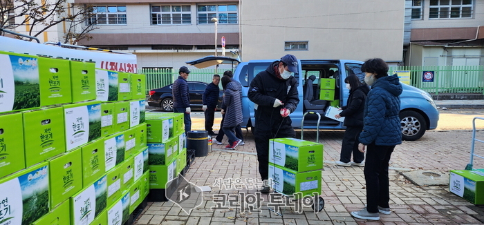 구로구, 괴산군 절임배추 직거래행사 운영…500상자 선착순